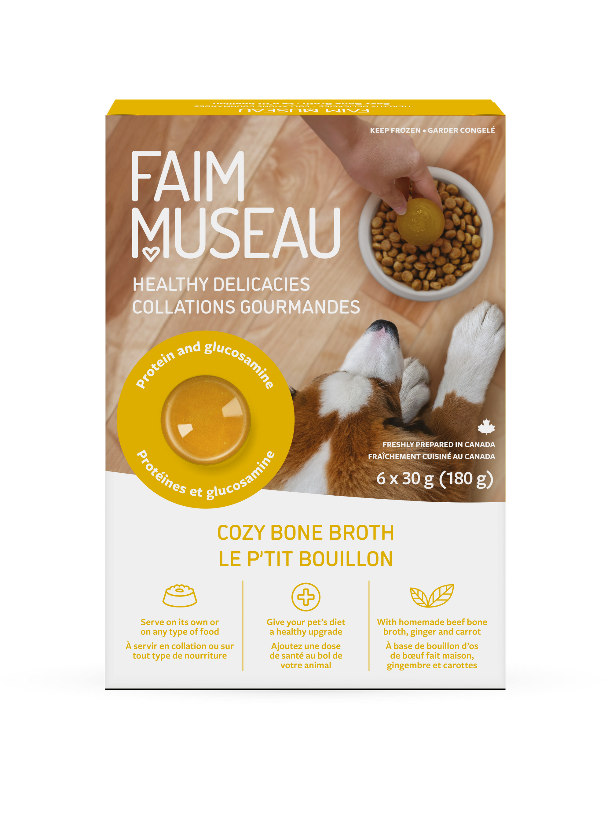 Faim Museau Le P’TIT Bouillon 6 x 30g (180g)