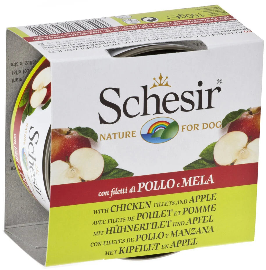 Schesir Chicken Fillet Entrée with Apples and Rice 75g