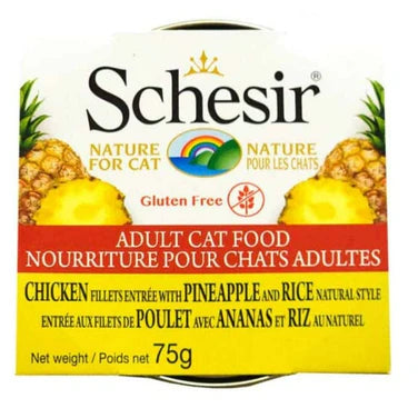Schesir Chicken fillets entrée with Pineapple and Rice 75g