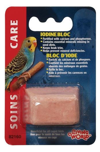 Living World Iodine Block for Birds - Small