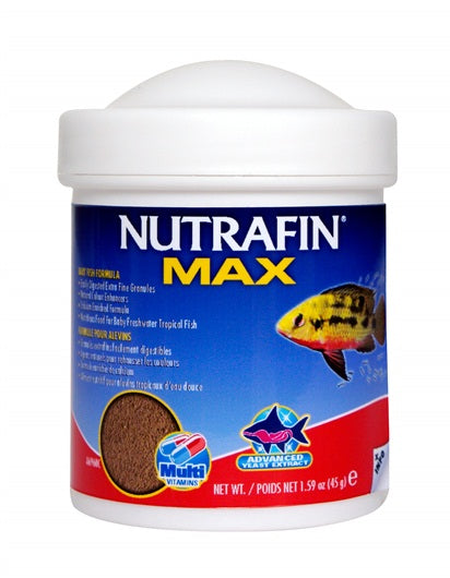 Préparation Nutrafin Max pour alevins tropicaux d’eau douce, 45 g (1,59 oz)