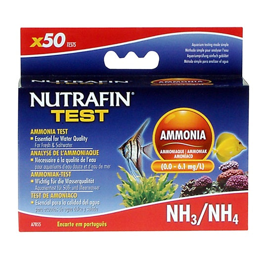 Trousse d'analyse de l'ammoniaque (0,0-6,1 mg/L) Nutrafin