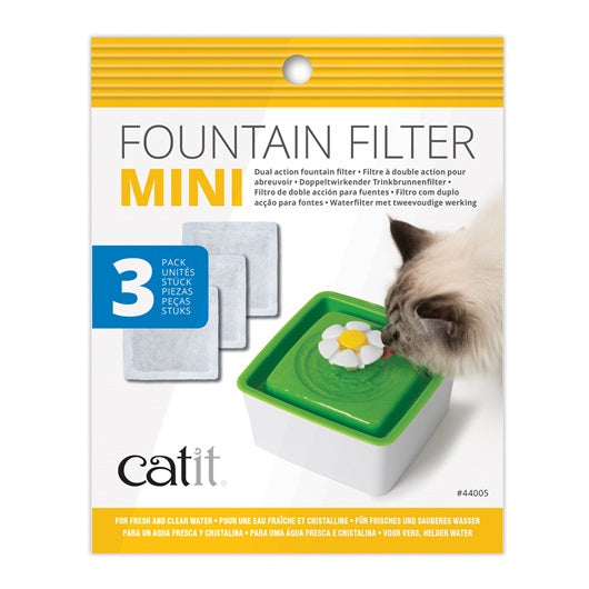 Catit Mini Fountain Filters - 3 pack