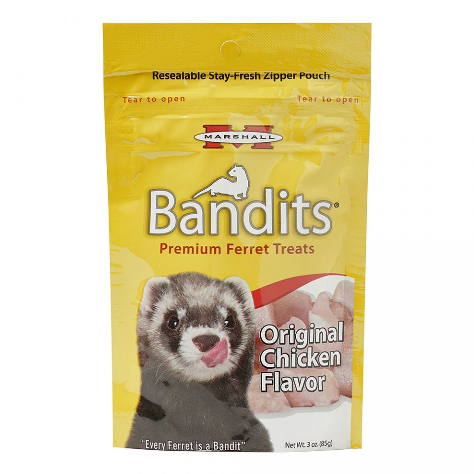 Bandit Ferret Treats Original Chicken Flavor 3oz (85g)