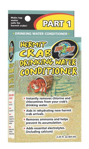 Hermit Crab Drinking Water Conditioner Part 1