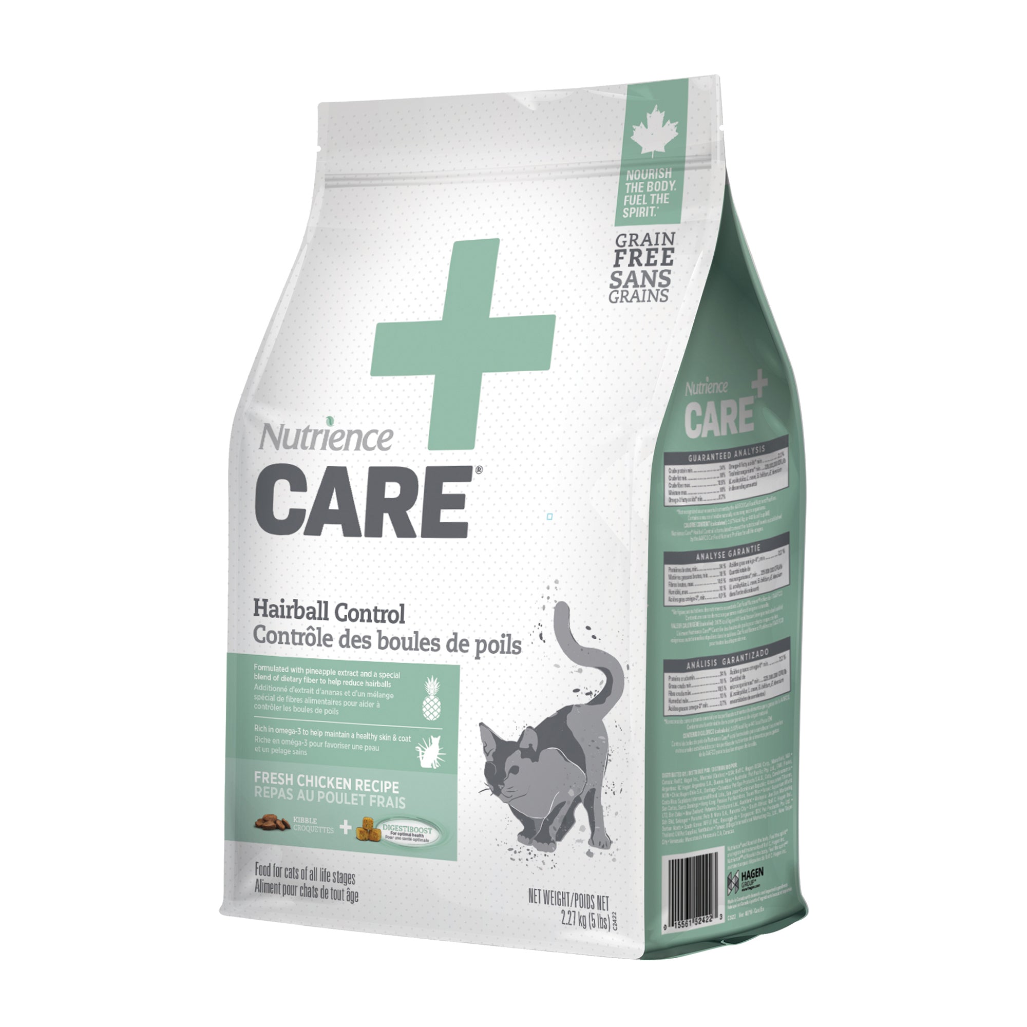 Nutrience Care Hairball Control for Cats