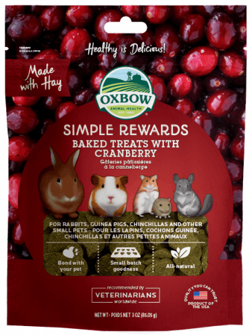 Simple Rewards Baked Treats with Cranberry 3oz