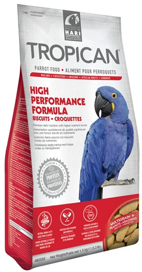 Tropican High Performance Biscuits for Parrots