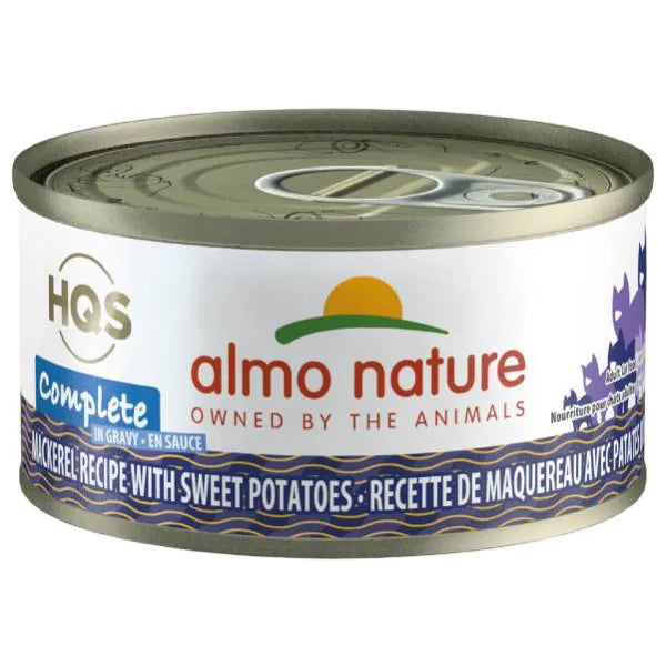 Almo Nature Complete for Cats Mackerel Recipe with Sweet Potatoes in Gravy 70 g.