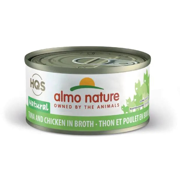 Almo Nature Natural for Cat, Tuna and Chicken in Broth 70 g.