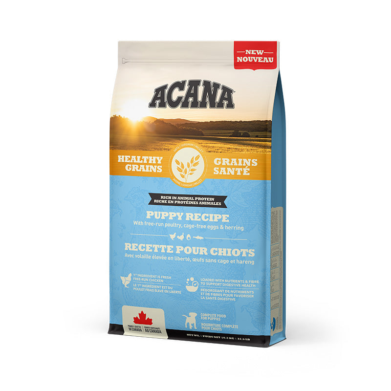 Acana Recette grains santé pour chiots 10.2kg