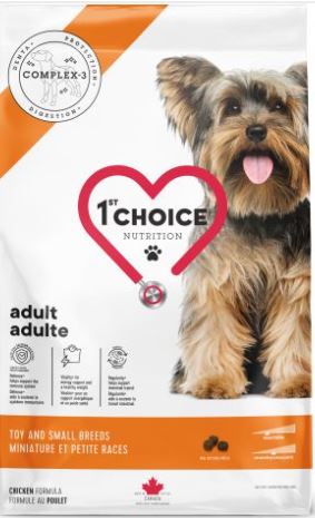 1st Choice Nourriture Pour Chien, Adulte, Miniature Et Petite Races - Poulet 2kg