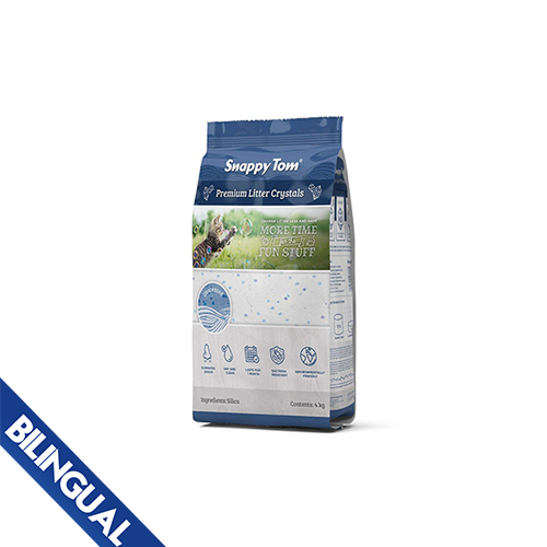 Snappy Tom Crystal Cat Litter Unscented 2 kg