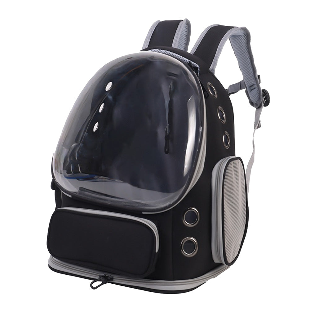 Sac à dos SIMONS Bubble Cat Carrier Noir - 42x34x27cm - La niche&amp;moi