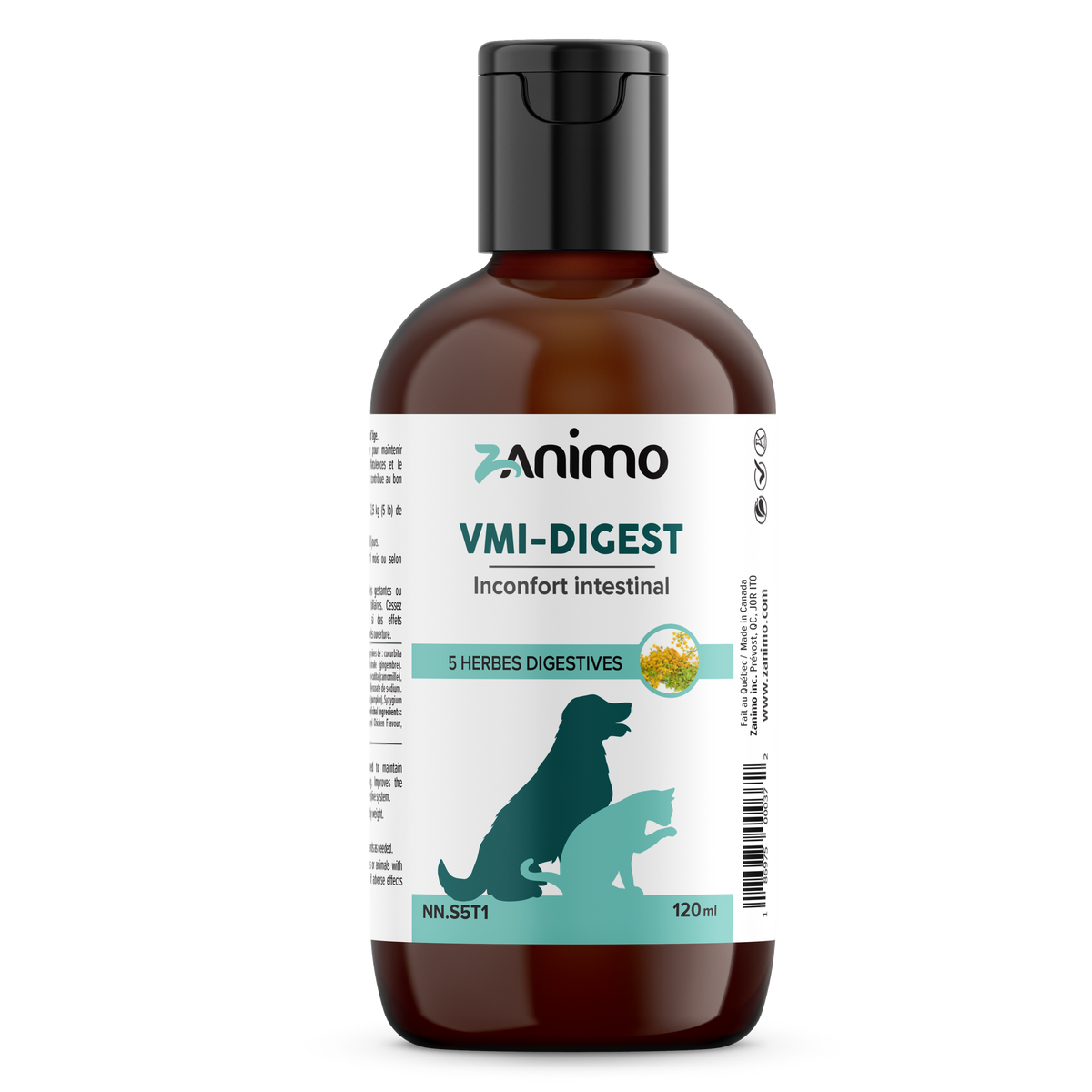 Zanimo VMI-DIGEST - inconfort intestinal 120ml - La niche&amp;moi