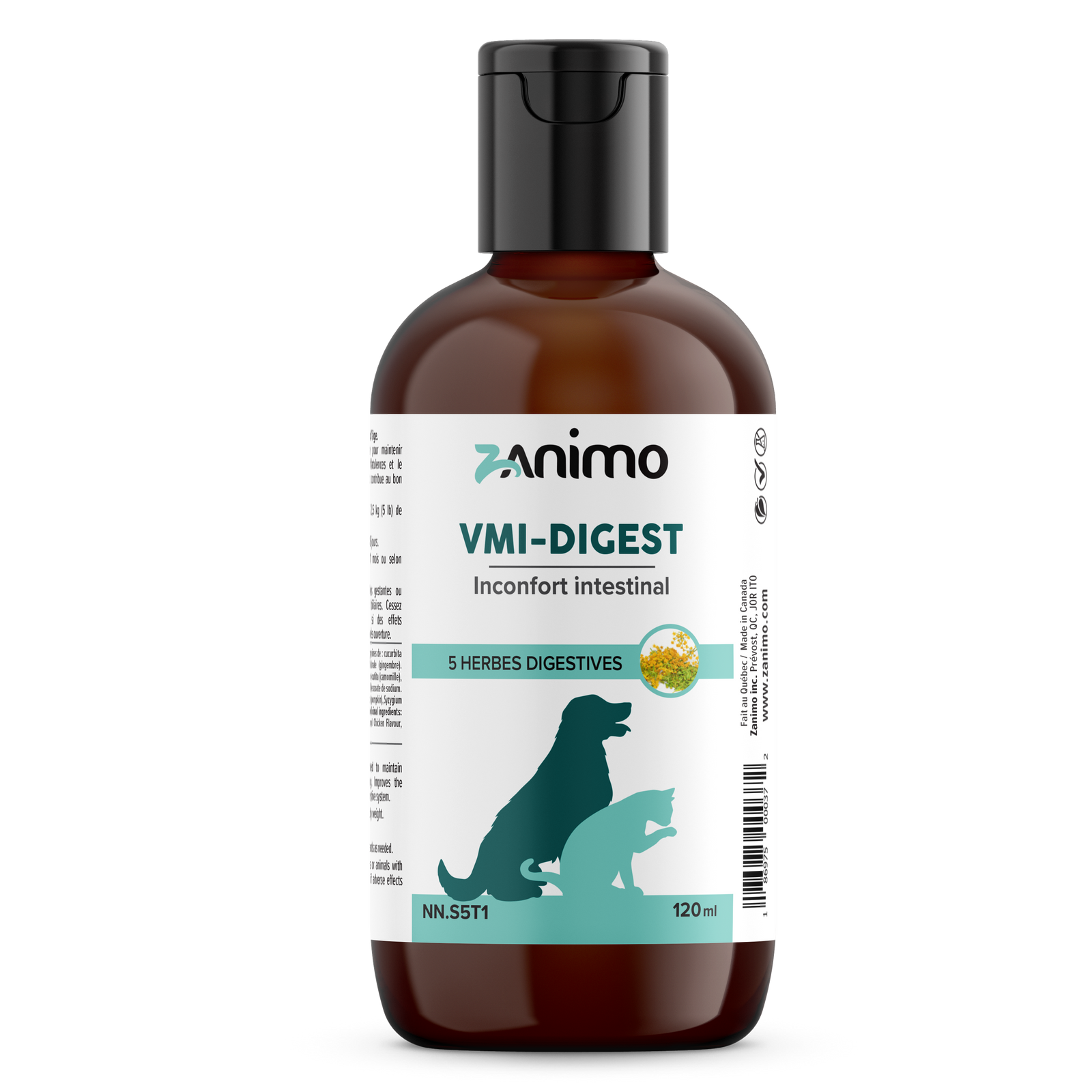 Zanimo VMI-DIGEST - inconfort intestinal 120ml - La niche&moi