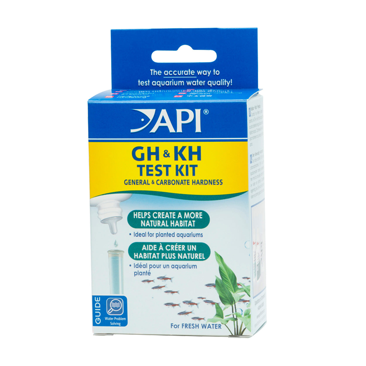 API
GH & KH General & Carbonate Hardness Test Kit - Freshwater