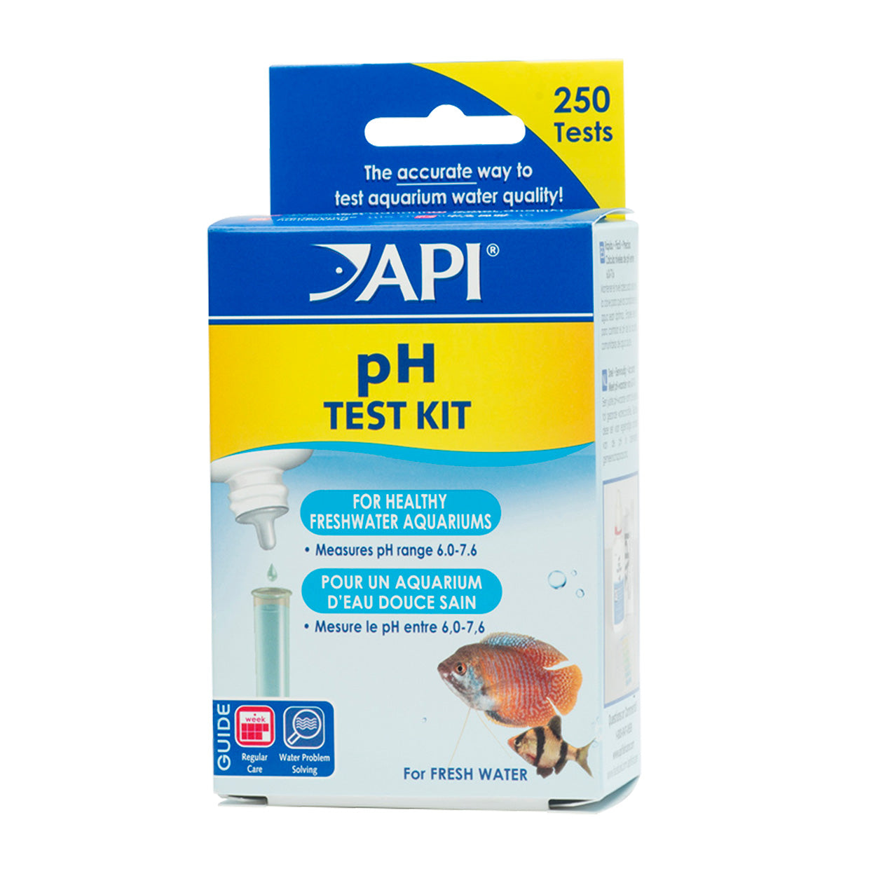 API Kit de test pH - Eau douce - La niche&moi