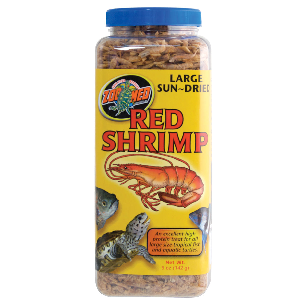 Zoo Med Large Sun-Dried Red Shrimp - 5 oz - La niche&moi