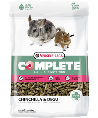 Nourriture pour chinchilla et dégu complete 1.36KG - La niche&amp;moi