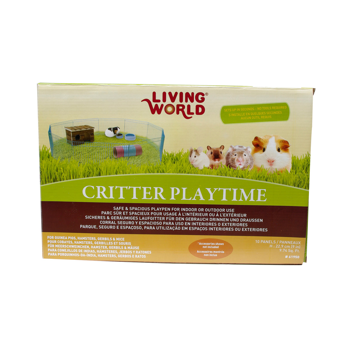 Parc Critter Playtime Living World - La niche&amp;moi