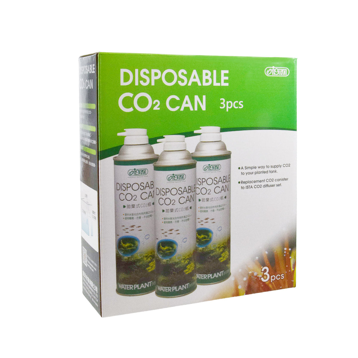 Ista Disposable CO2 Can - 3 Pack