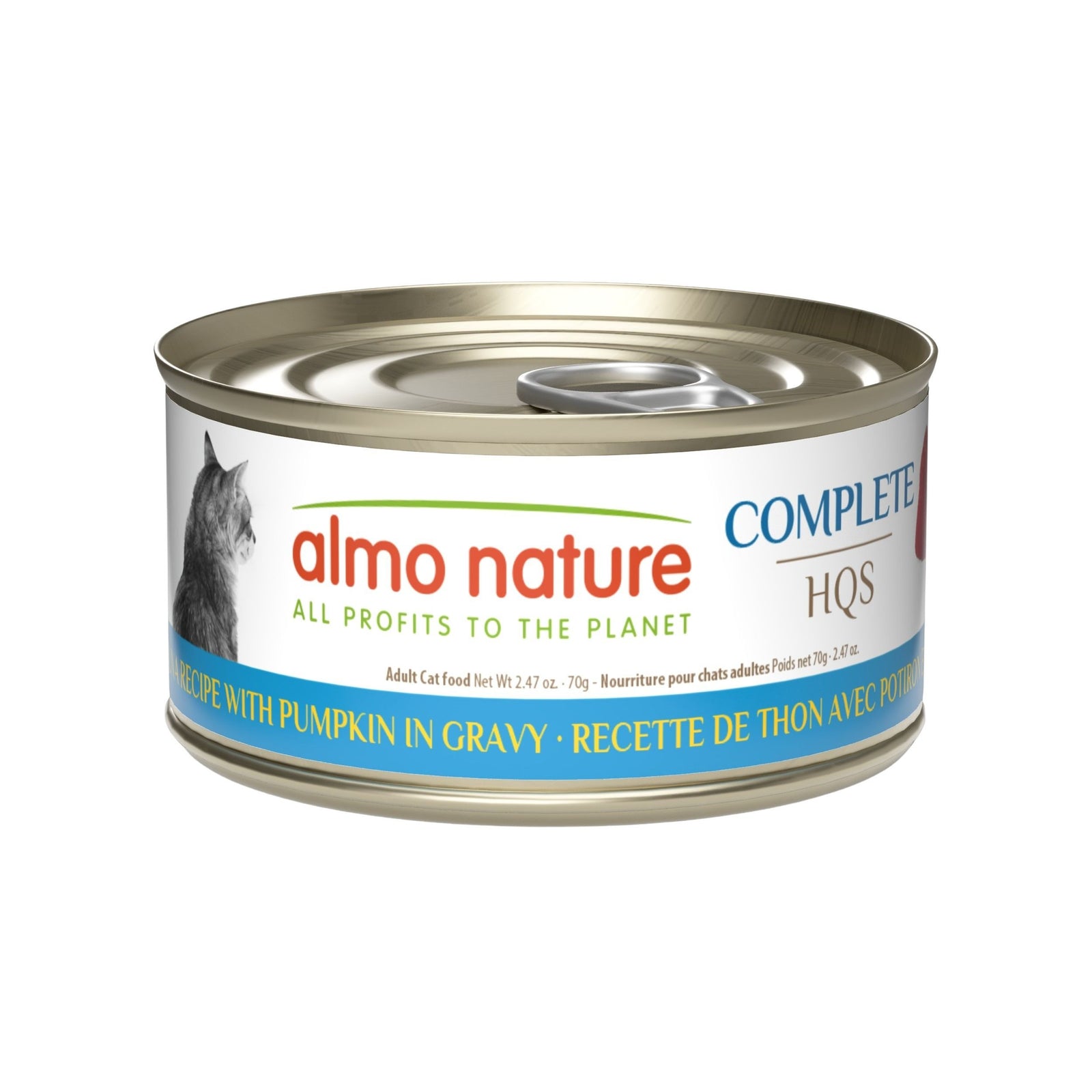 Almo Nature Complete pour Chat  Recette de Thon avec Potiron 70 g. - La niche&moi
