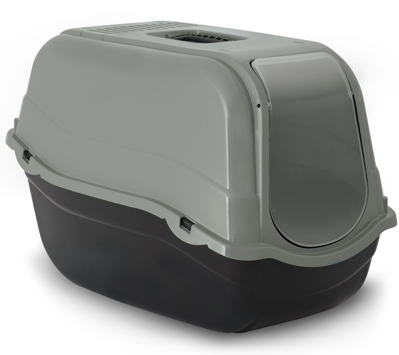 Bergamo Roméo Eco Litter Box With Top - Green 57x39x41cm