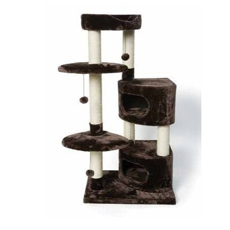Bud'z Complete Cat Tree 5 Levels/Cachette Brown (65x50x133cm)