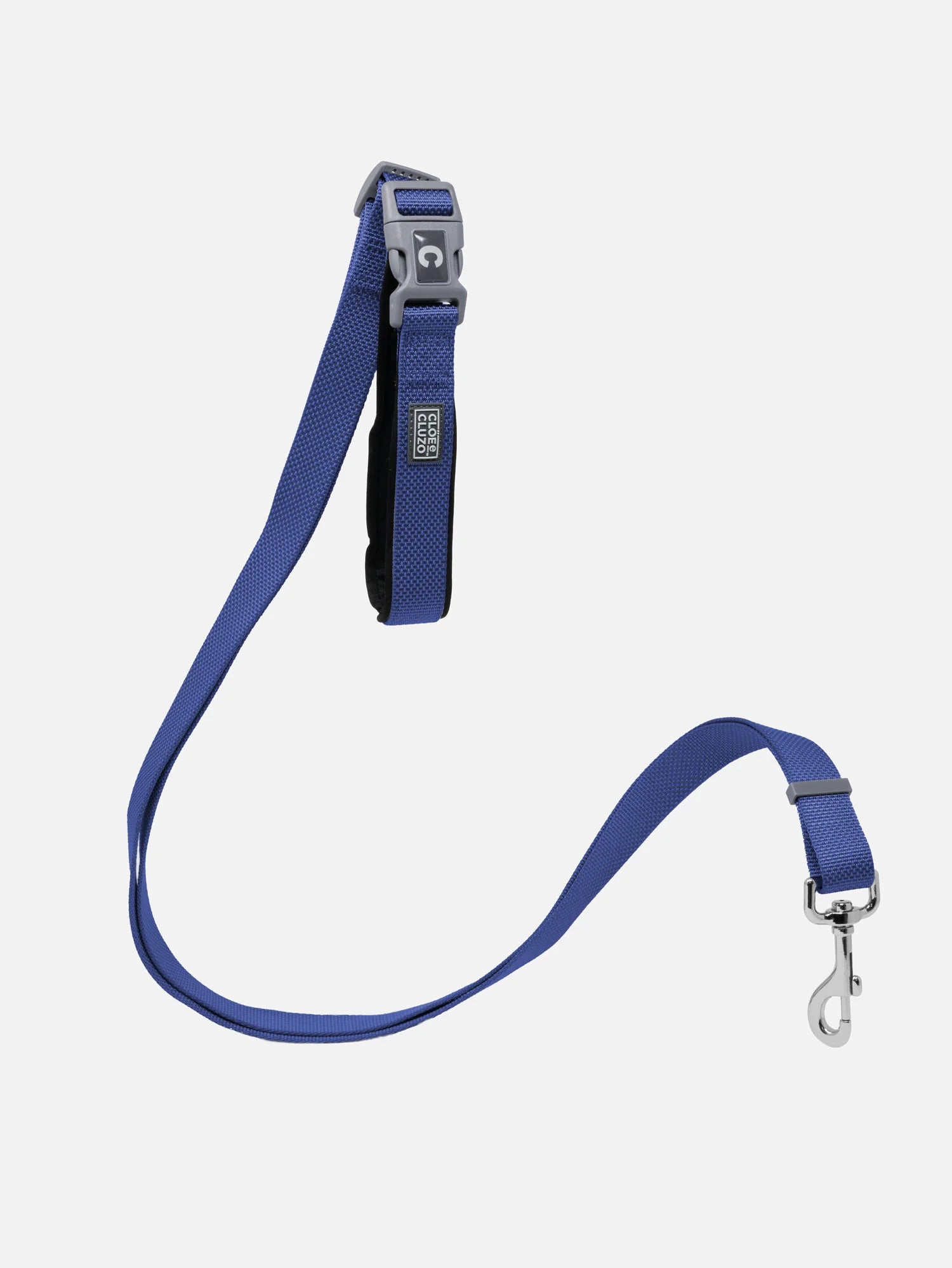 Laisse Cloe & Cluzo pour chien réglable en 5 directions BLEU MARINE M/LG - La niche&moi