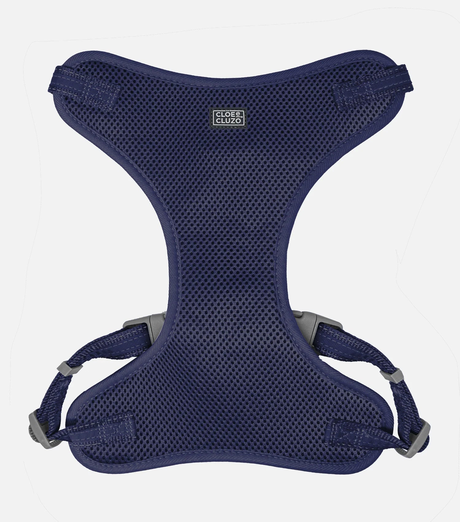 Harnais en maille réglable pour chiens, BLEU MARIN L/XL - La niche&moi