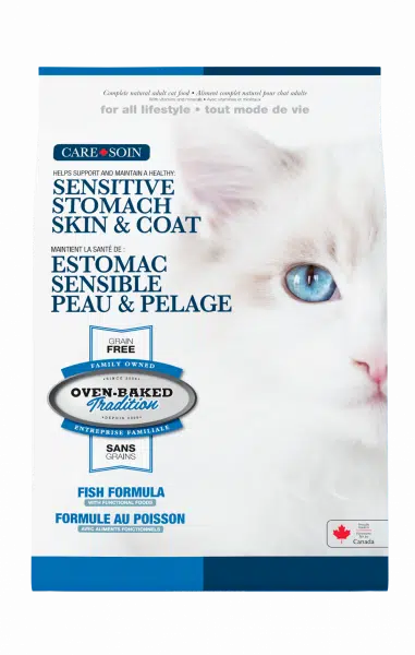 Oven-Baked Tradition Sans Grains Pour Chat, Peau et Estomac 5lb - La niche&amp;moi