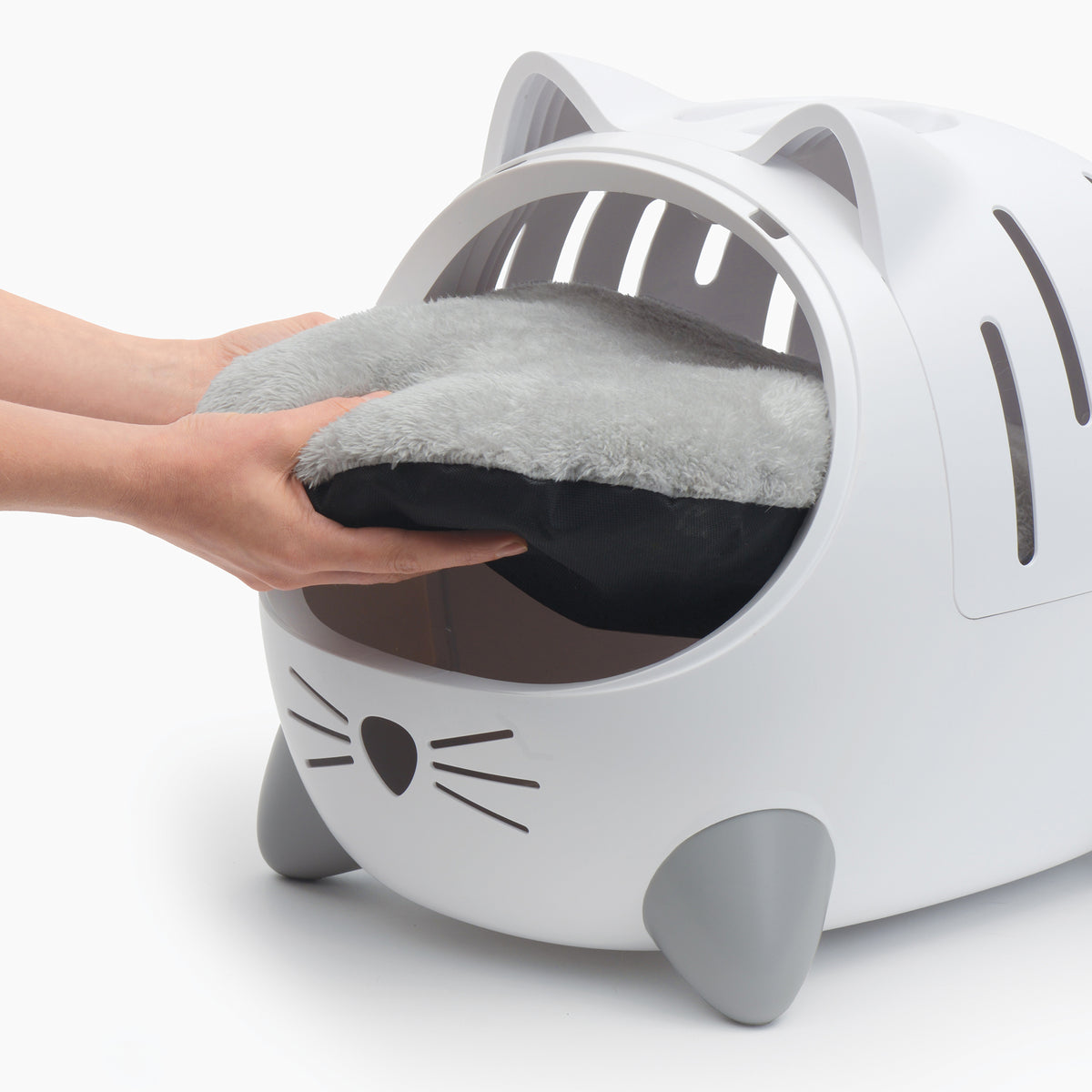 Catit PIXI Mio Lit et cage de transport 2 en 1 - La niche&amp;moi