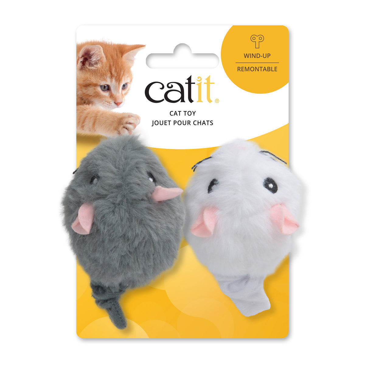Jouet Catit pour chats, souris, paquet de 2 - La niche&amp;moi