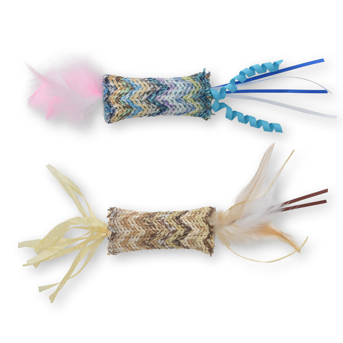 Jouet Catit pour chats, plumes naturelles, paquet de 2 - La niche&amp;moi