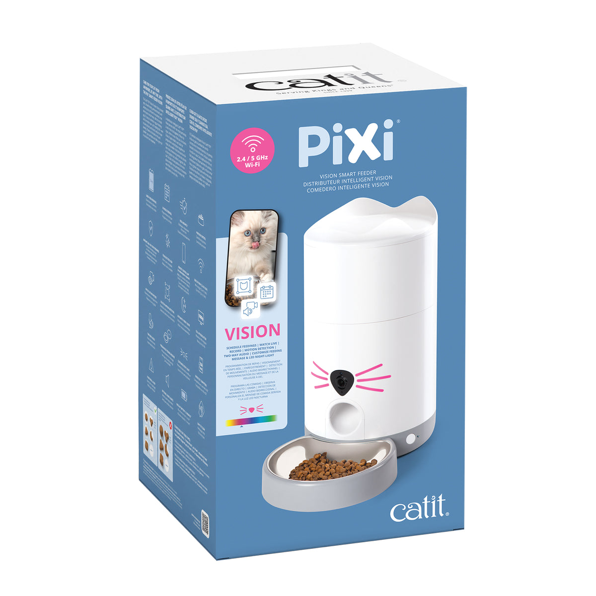 Distributeur intelligent Catit PIXI Vision - La niche&amp;moi