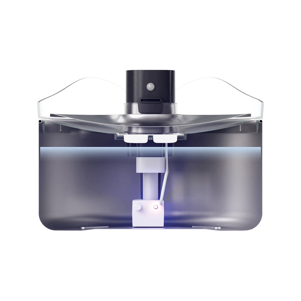 Abreuvoir sans fil Catit PIXI en acier inoxydable avec clarificateur UVC, 5 L (1,3 gal) - La niche&amp;moi