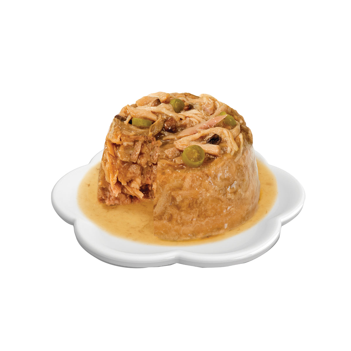 Repas de poulet Catit avec tilapia et haricots verts, 80 g (2,8 oz) - La niche&amp;moi