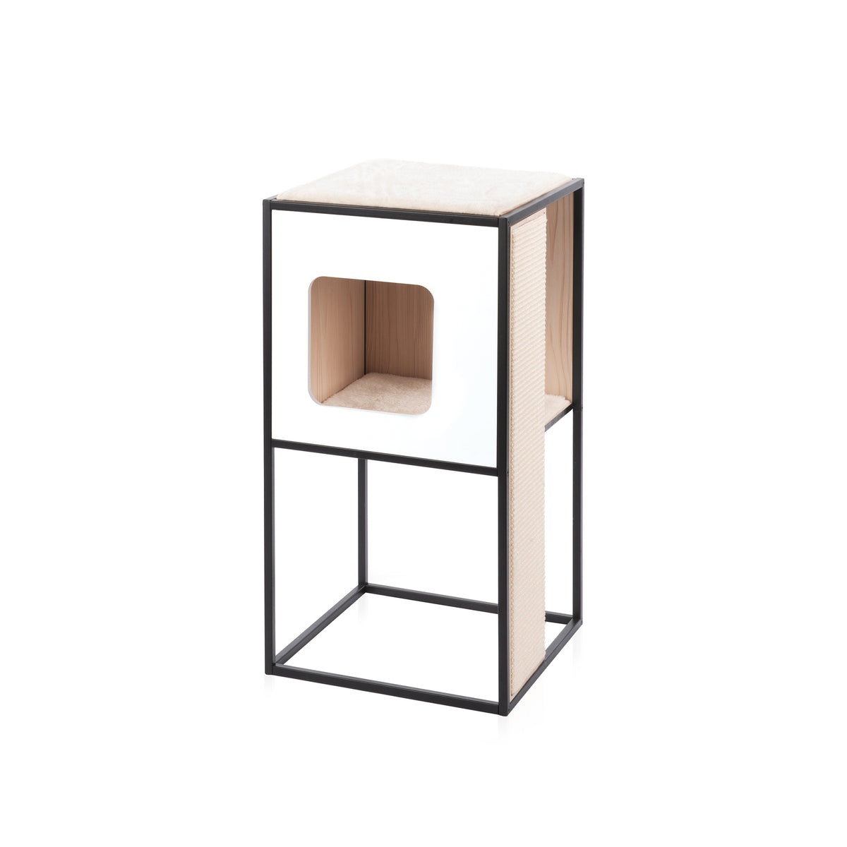 Meuble Catit Vesper Patio, petit, 42 x 42 x 80,5 cm (16,5 x 16,5 x 31,7 po) - La niche&amp;moi