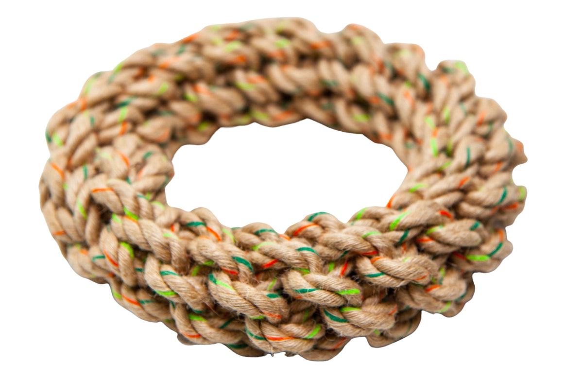 Define Planet Jouet Pour Chien En Corde De Chanvre, Anneau Tressé, Moyen (7 pouces diamètre) - La niche&amp;moi