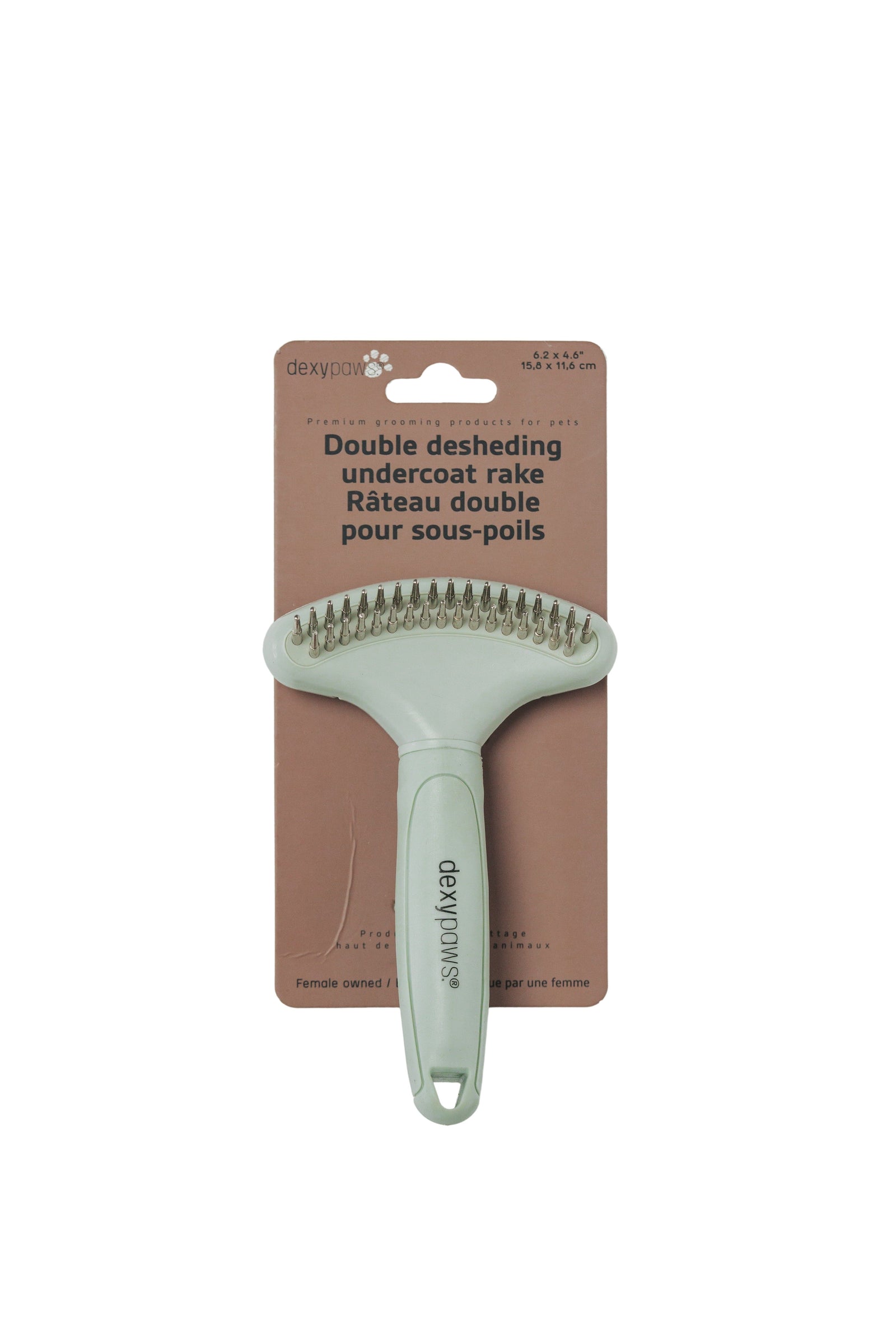 Dexypaws Râteau Double Pour Sous-poils - La niche&moi