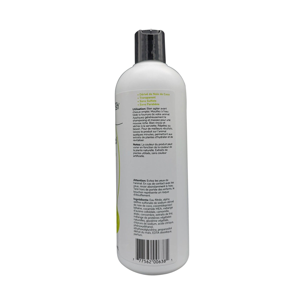 Envirofresh Shampoing Pour Chien, Brillance à Base D&#39;aloès &amp; Thé Blanc 380ml - La niche&amp;moi