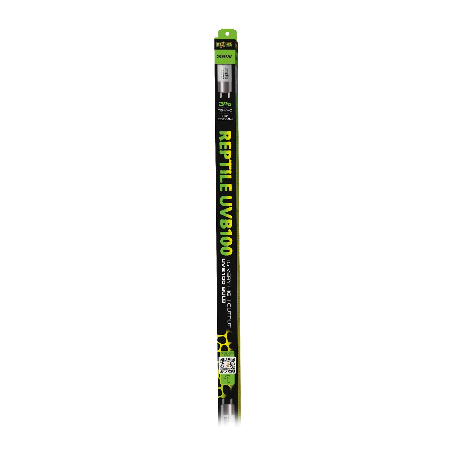 Ampoule linéaire T5 Reptile UVB100 Exo Terra à rendement très élevé, 39 W, 850 mm (34 po) - La niche&moi