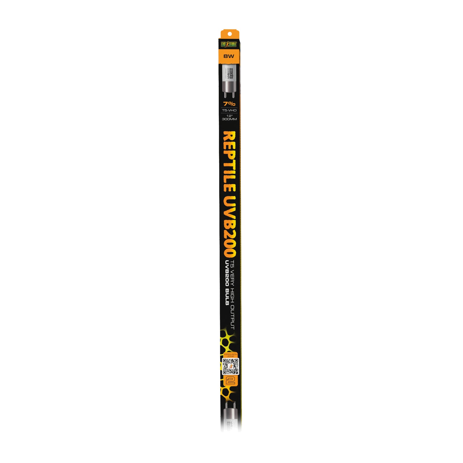 Ampoule linéaire T5 Reptile UVB200 Exo Terra à rendement très élevé, 8 W, 300 mm (12 po) - La niche&moi
