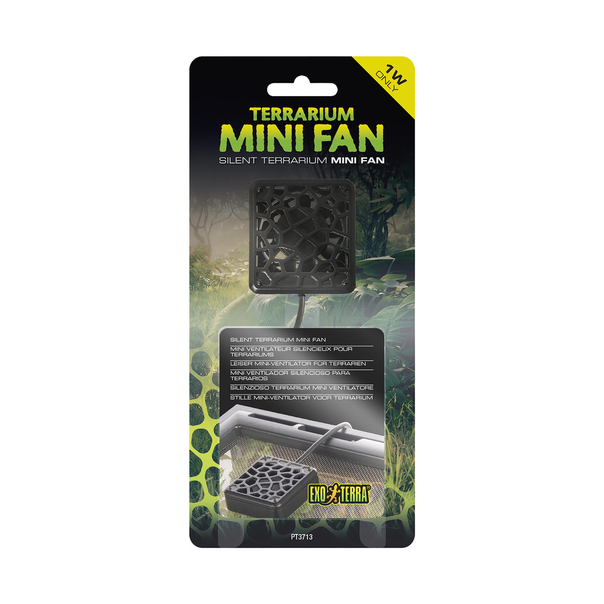 Mini ventilateur silencieux USB Exo Terra pour terrariums - La niche&amp;moi