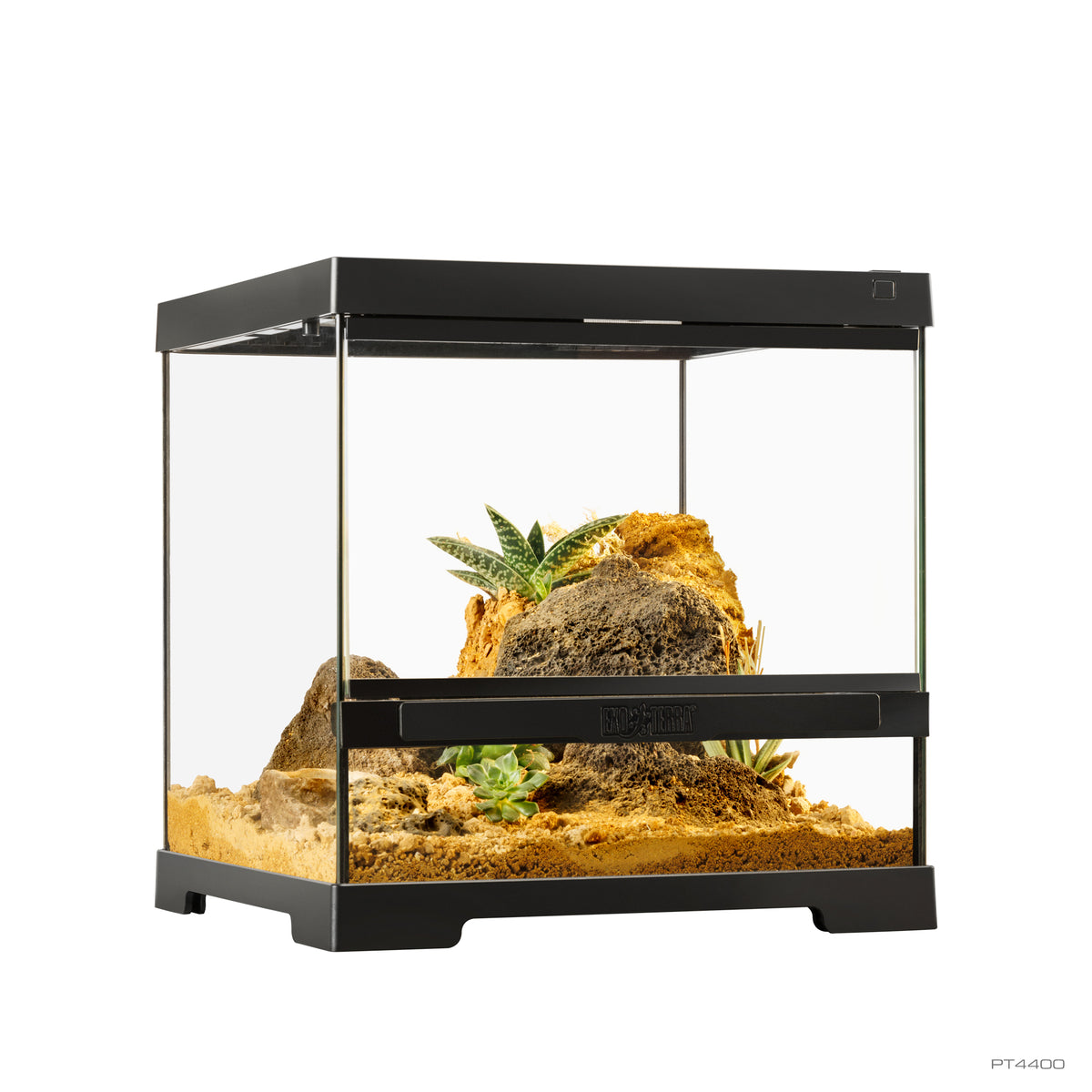 Terrarium professionnel Exo Terra, habitat avancé naturel, très petit/large, 30 x 30 x 30 cm - La niche&amp;moi
