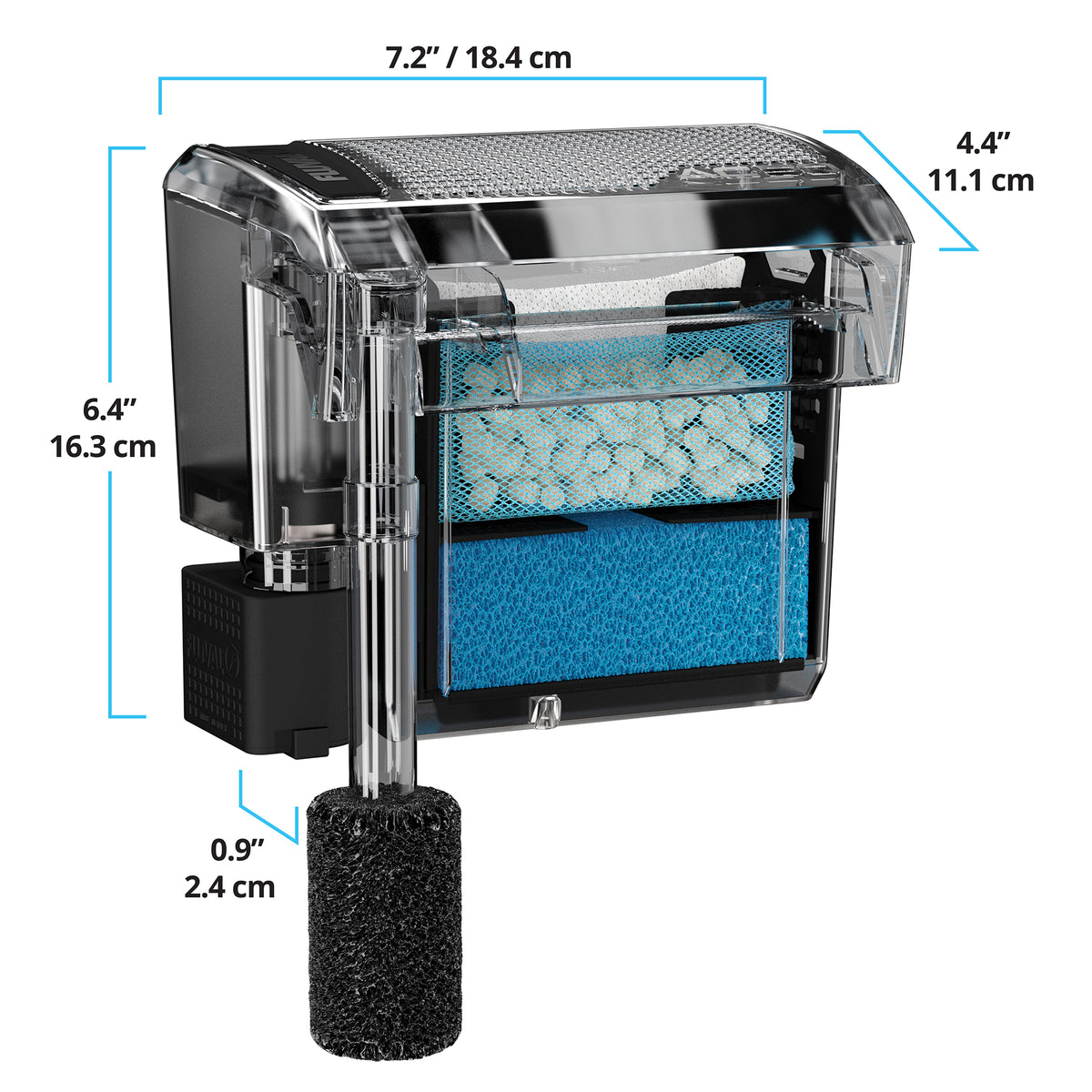 Filtre à moteur AC50 AquaClear, 76-190 L (20-50 gal) - La niche&amp;moi