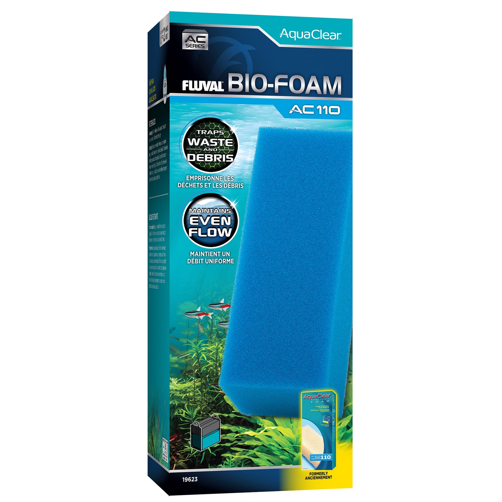 Bloc de mousse Bio-Foam pour filtre à moteur AC110 AquaClear - La niche&moi