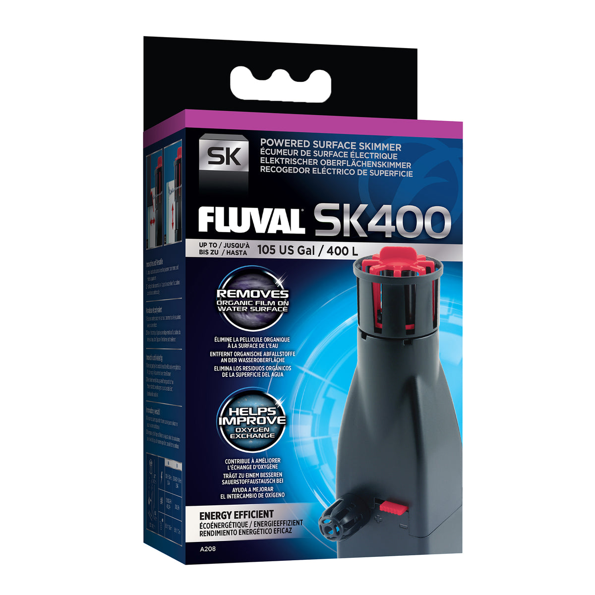 Épurateur de surface SK400 Fluval - La niche&amp;moi