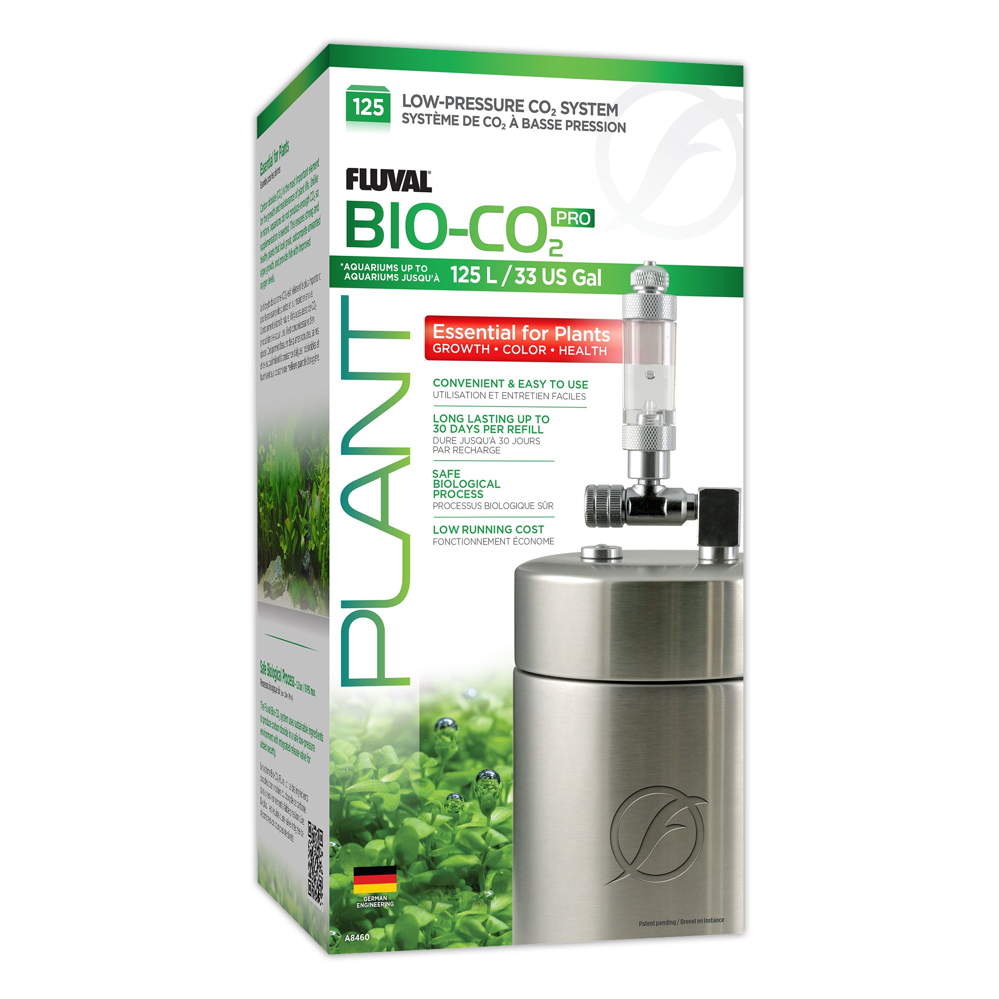 Système Bio-CO2 Pro à basse pression, jusqu’à 125 L (32 gal US)